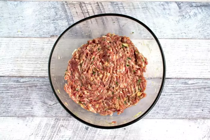 Step 2 - Juicy Beef Meatballs