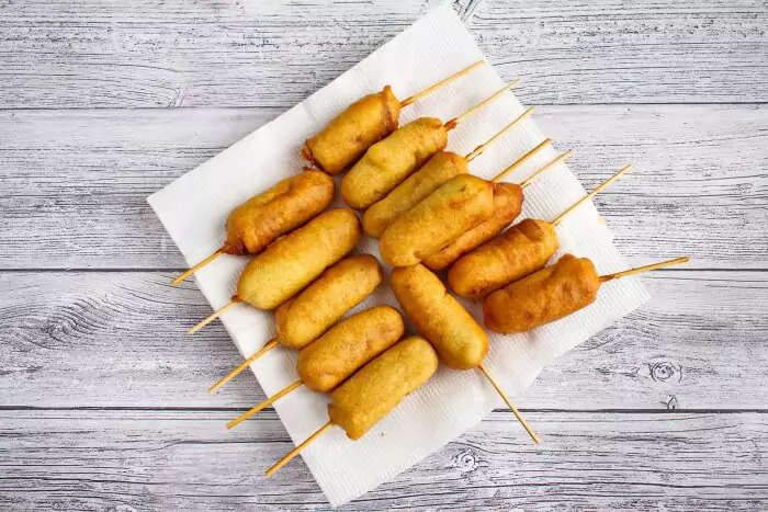Step 5 - Mini Corn Dogs