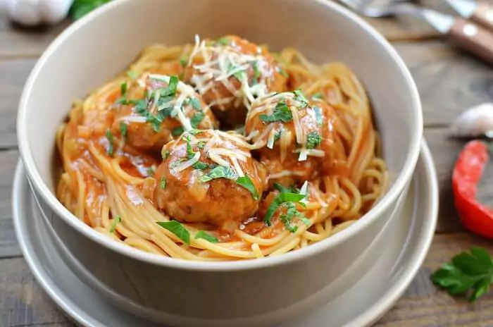 Step 6 - One-Pot Meatballs with Spaghetti