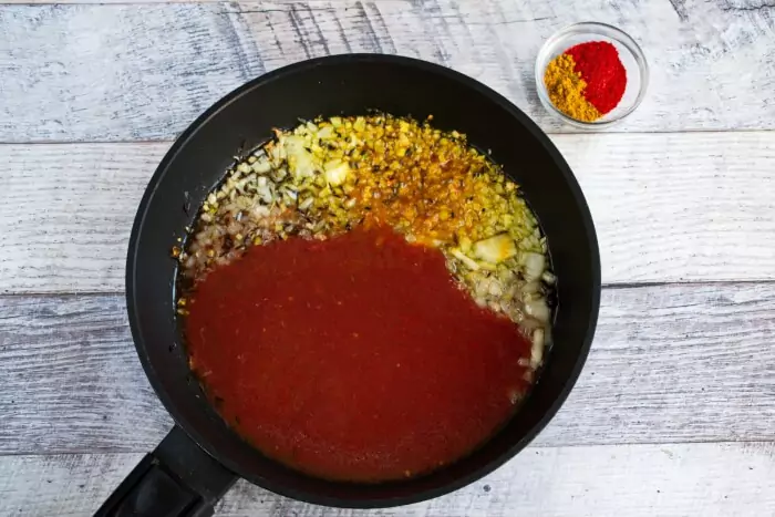 Step 3 - One Pan Spiced Tomato Rice