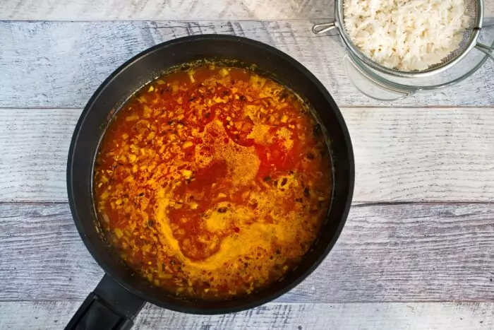 Step 5 - One Pan Spiced Tomato Rice
