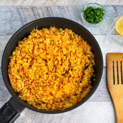 One Pan Spiced Tomato Rice recipe - step 6