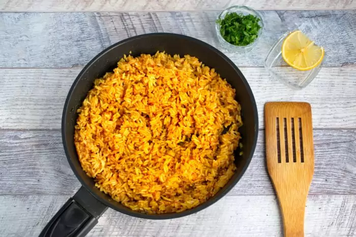 Step 6 - One Pan Spiced Tomato Rice