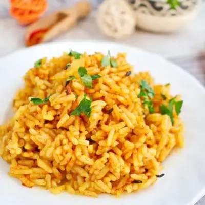 One Pot Tomato Rice Recipe - Tasty Recipes with Rice - Instant Pot Tomato Rice