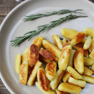 Pan-Fried Potato Gnocchi Recipe - Classic Italian Recipes - Best Gnocchi Recipe