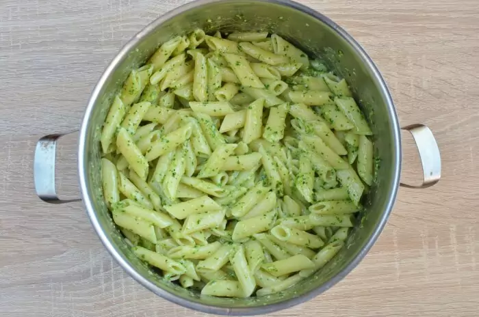 Step 2 - Creamy Chicken Pesto Pasta