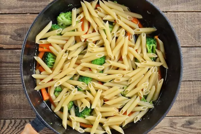 Step 3 - Classic Pasta Primavera