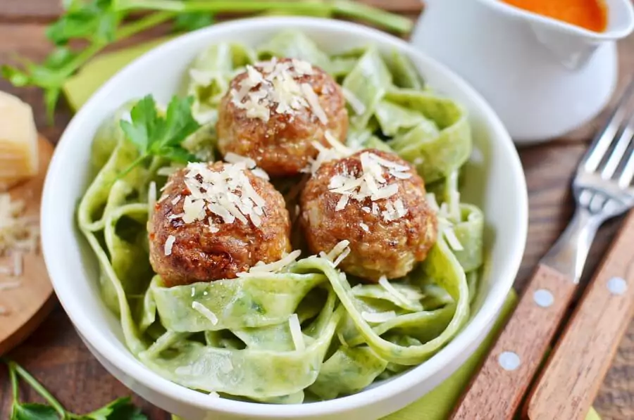 How to serve Perfect Eggless Meatballs