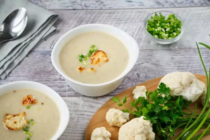 Step 6 - Roasted Cauliflower Soup