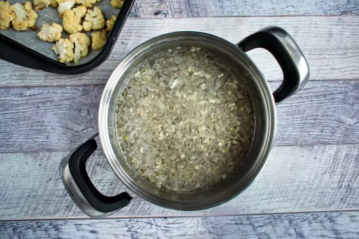 Step 4 - Roasted Cauliflower Soup