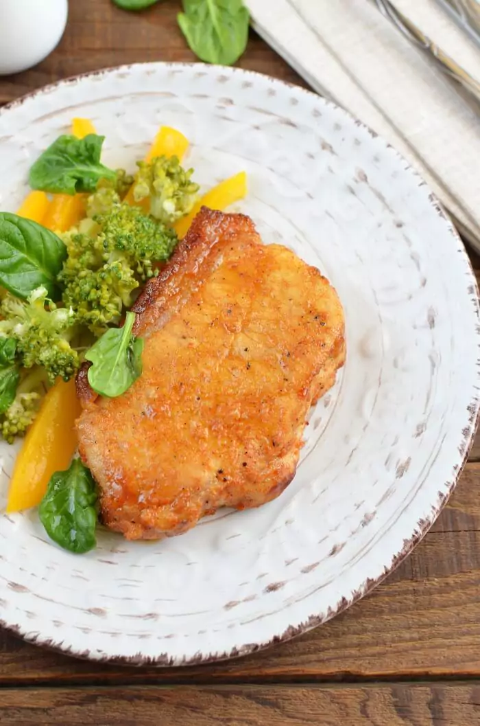 Keto Spiced Baked Pork Chops