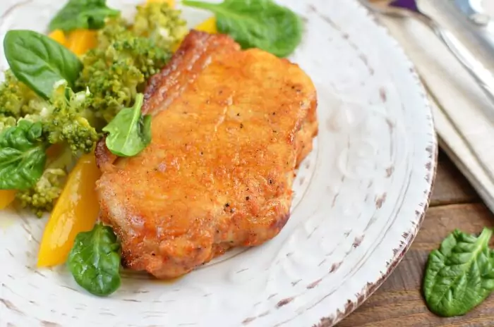 Step 5 - Keto Spiced Baked Pork Chops