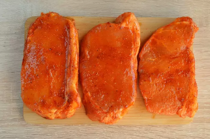Step 3 - Keto Spiced Baked Pork Chops
