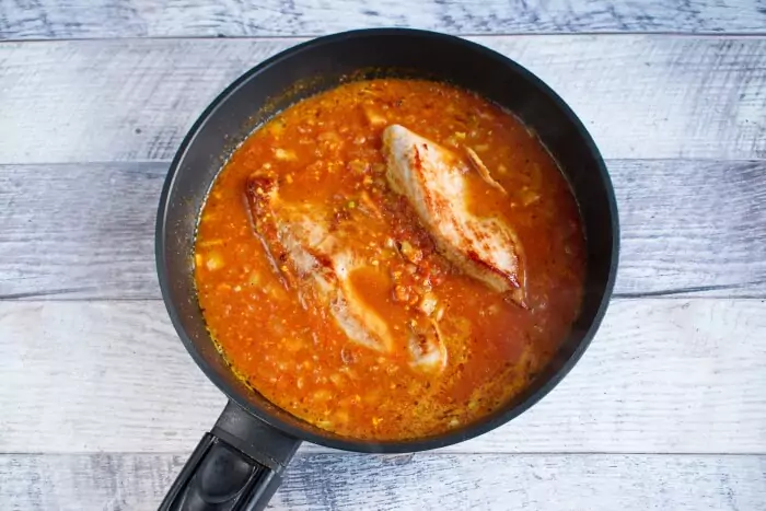 Step 5 - Keto Spicy Chicken Curry