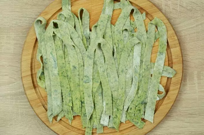 Step 6 - Homemade Spinach Noodles