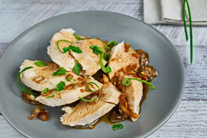 Steamed Asian Chicken Recipe - Chinese Style Chicken Recipes - How to Steam Chicken in a Pan