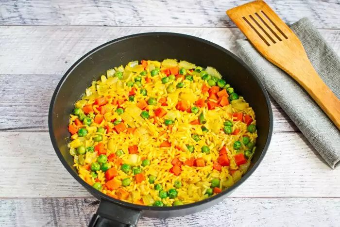 Step 4 - Turmeric Spiced Rice