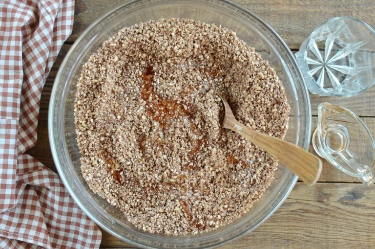 Step 2 - Cocoa and Nut Rum Balls