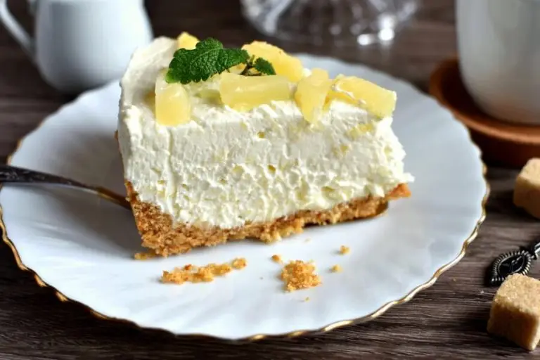 Step 5 - Creamy Pineapple Cheesecake