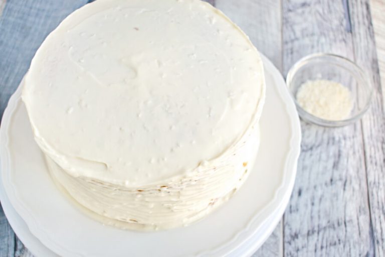 Step 8 - Coconut Sour Cream Cake