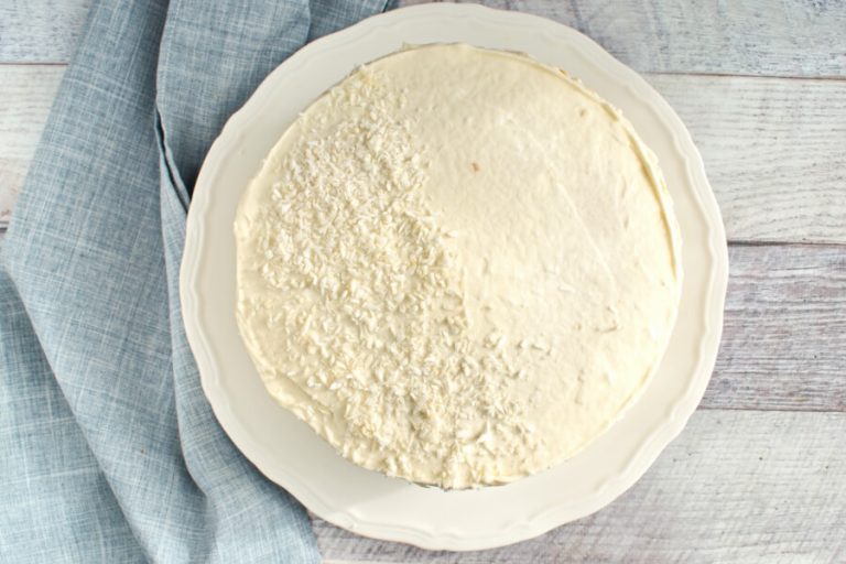 Step 8 - Coconut Sour Cream Cake