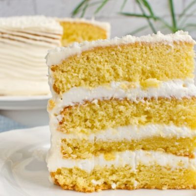 Coconut Sour Cream Cake Recipe - Cook.me Recipes