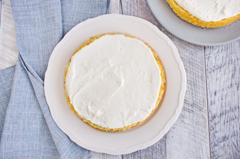 Step 6 - Coconut Sour Cream Cake