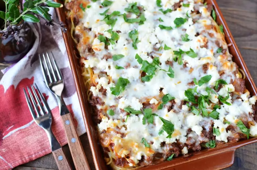 Baked Spaghetti Casserole