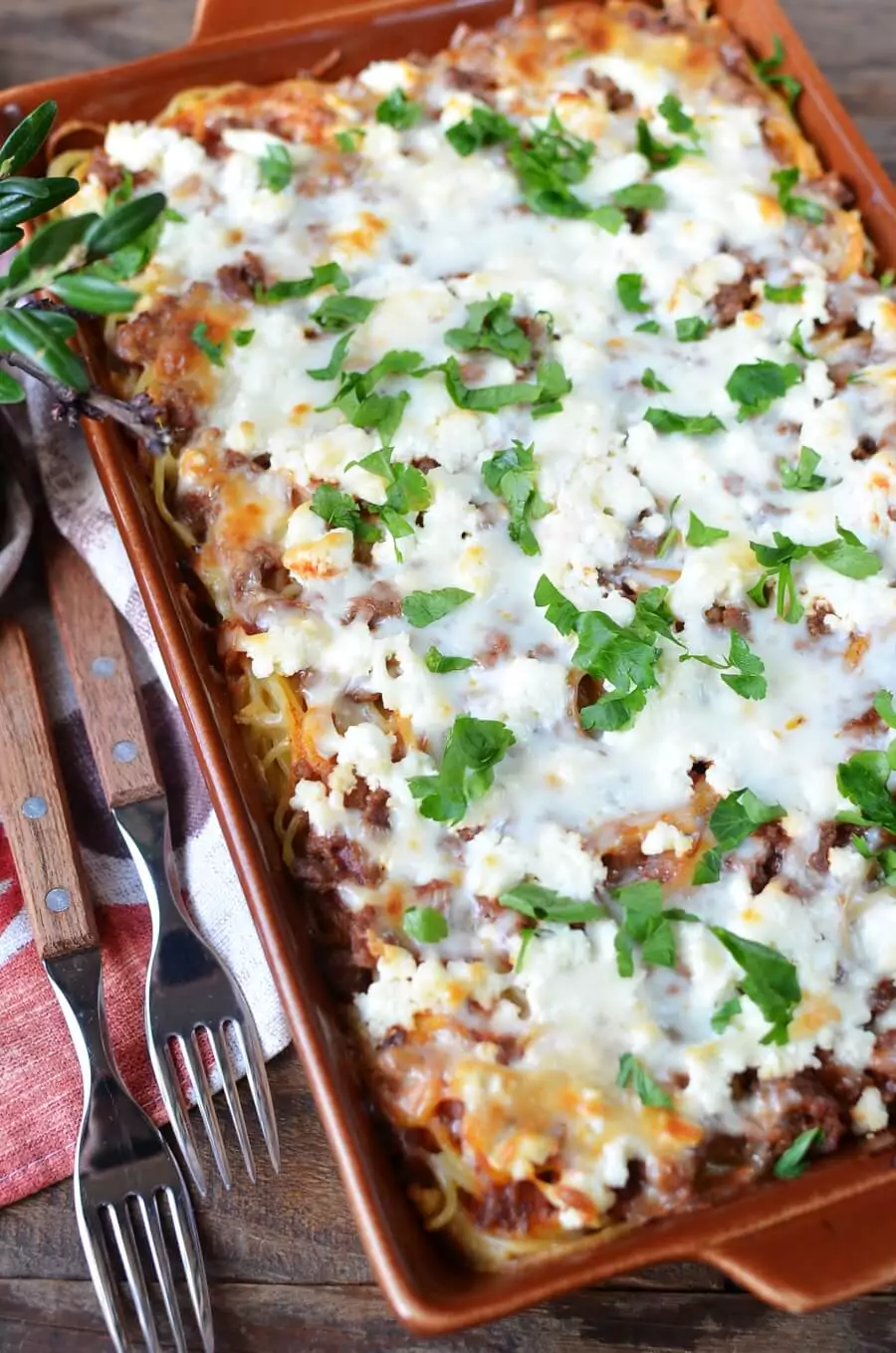 Baked Spaghetti Casserole