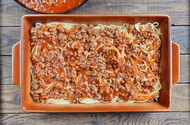 Step 7 - Baked Spaghetti Casserole
