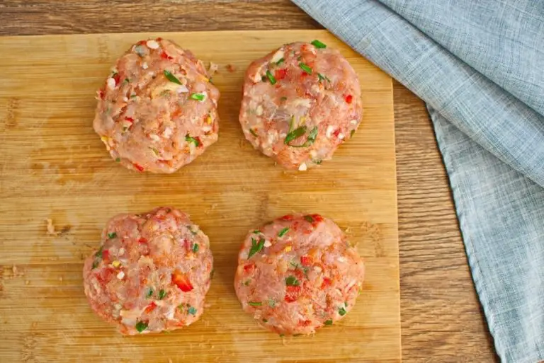 Step 3 - Cheese-Stuffed Turkey Burgers