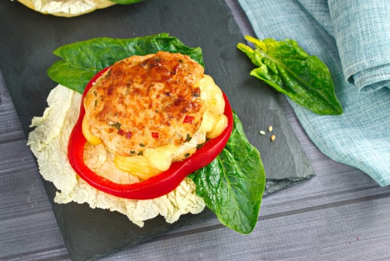 Step 5 - Cheese-Stuffed Turkey Burgers