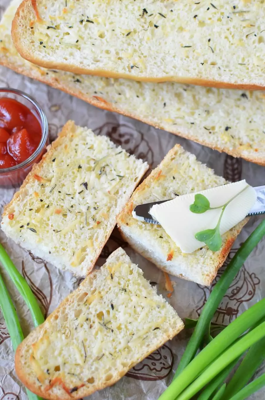 Cheesy Garlic Bread