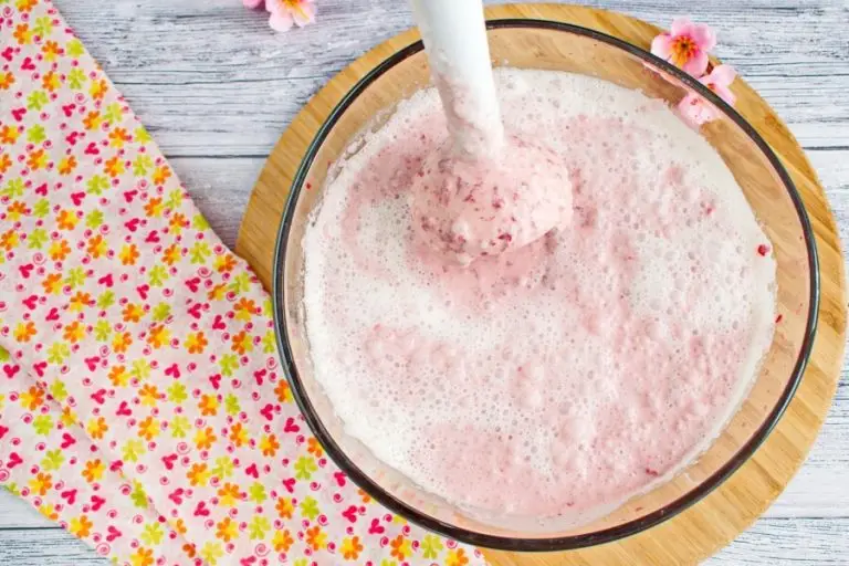 Step 3 - Homemade Cherry Vanilla Ice Cream