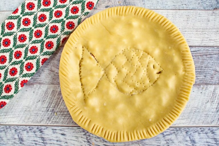 Step 7 - Creamy Salmon Pie