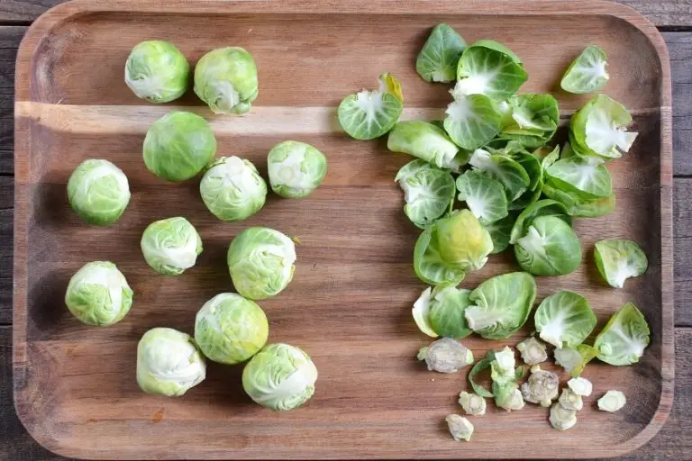 Step 2 - Crushed Brussels Sprouts