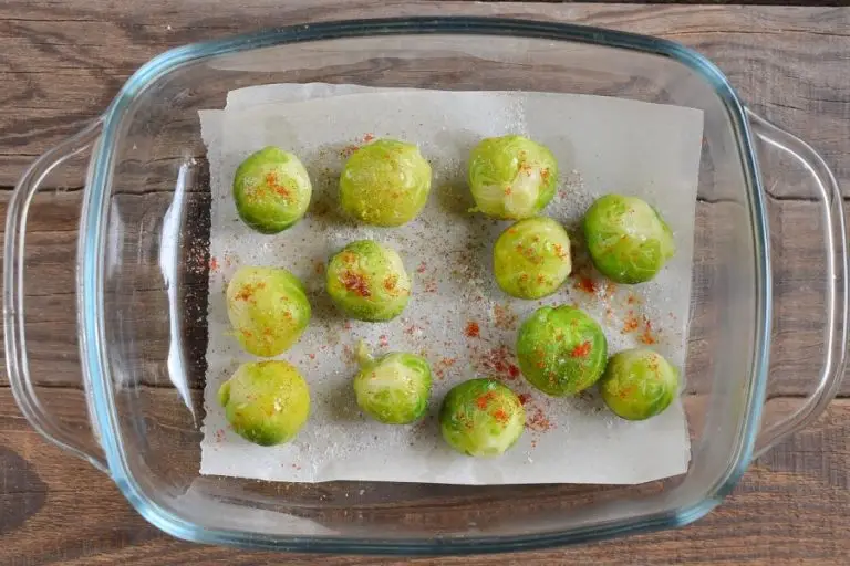 Step 4 - Crushed Brussels Sprouts