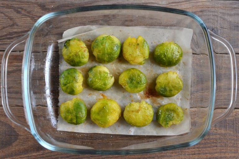 Step 6 - Crushed Brussels Sprouts