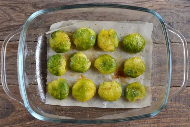 Step 6 - Crushed Brussels Sprouts