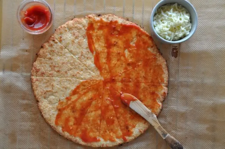 Step 9 - Easy Keto Pizza Crust