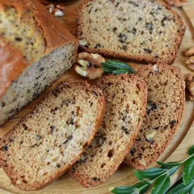 How to Cook Easy Nut Bread - Sweet and Healthy Moist Nutty Loaf Recipe - Old Fashioned Nut Bread Recipe
