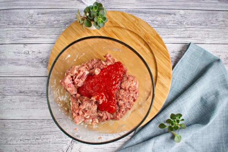 Step 4 - Egg-Free BBQ Meatloaf