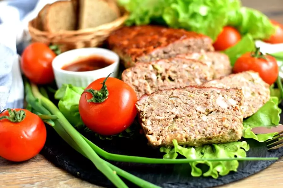 Eggless Firehouse Meatloaf