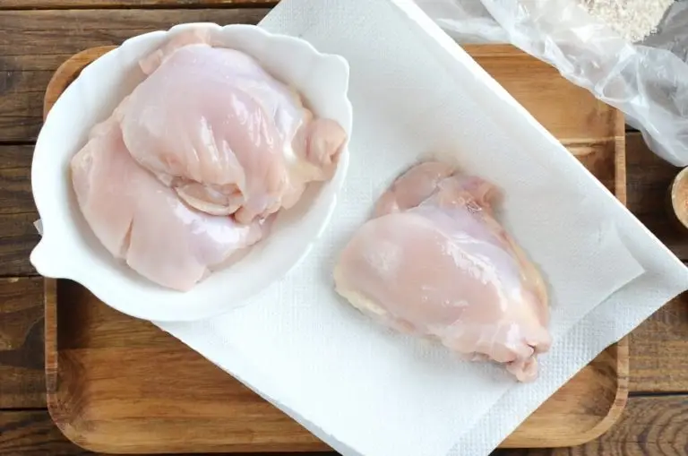 Step 2 - Fried Chicken Thighs