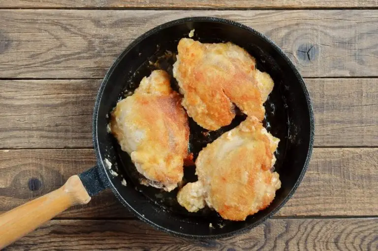 Step 4 - Fried Chicken Thighs