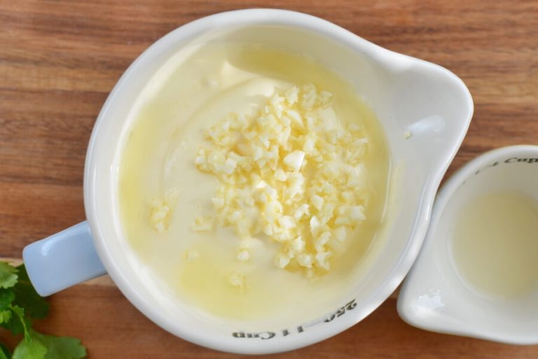 Step 2 - Garlic Mayonnaise