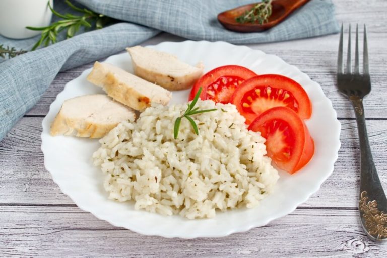 Step 4 - Herb and Onion Rice
