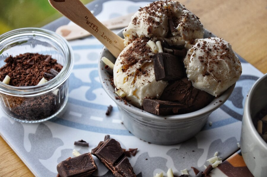 How to serve Keto Vanilla Ice Cream