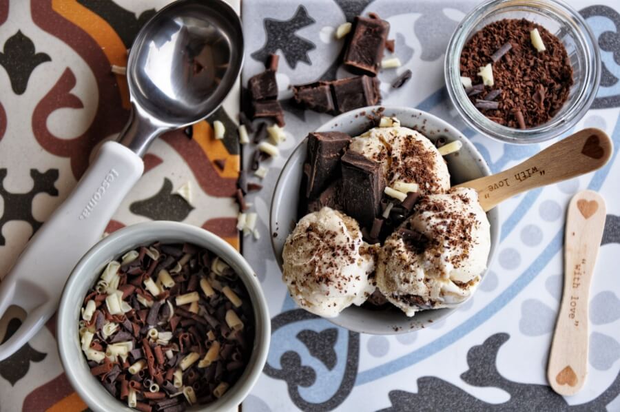 Keto Vanilla Ice Cream
