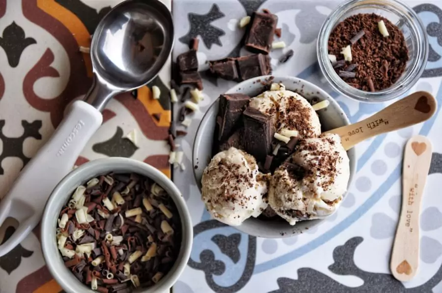 Keto Vanilla Ice Cream
